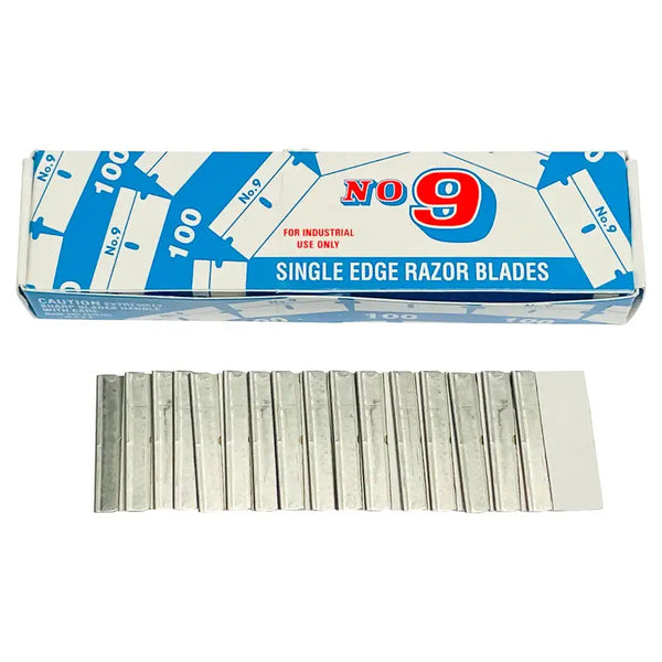 #9 Single Edge Razor Blades (100 Per Box)