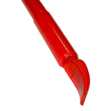 Red plastic screwdriver tip with a hook end for the AA Heavy-Duty Slide Hammer bead breaker