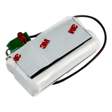 White Cemb Aligner Battery pack with red 3M logos and black wiring for DWA1000 DWA1100