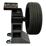 Tire balancing machine with digital display for Cemb MOVE compact wheel balancer