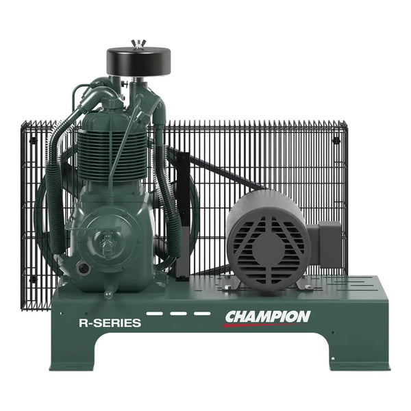 Champion BR7F R - Series 7.5 HP Base Mount Air Compressor R15 Pump ...