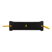 Black Esco Cribbing Block with yellow rods, great for interlocking and support