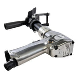 Pneumatic impact wrench or air gun used for automotive and industrial applications.