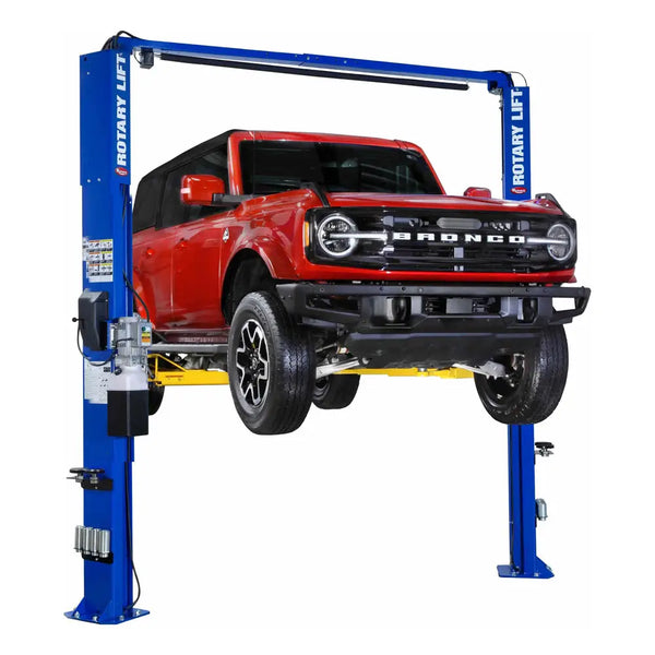 Rotary SPOA10AV 10K TwoPost Asymmetrical Lift with AV All Tire Supply