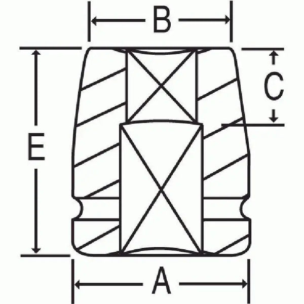 GP #5 Drive Square Socket for Budd-Style Truck Wheels – All Tire Supply