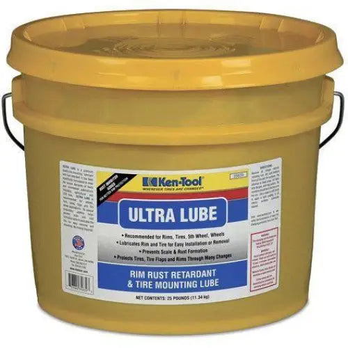 Tire Repair Supplies - Ken-Tool Ultra Rim Rust Retardant And Tire Mounting Lube (25 Lb Pail)