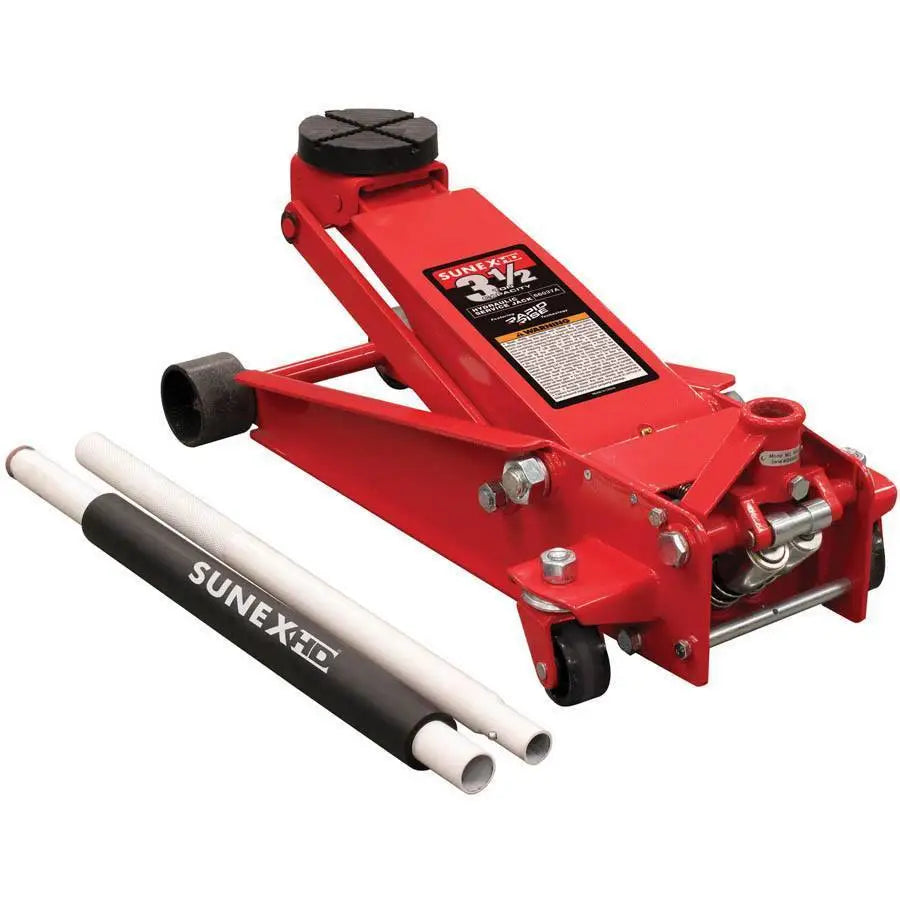 Automotive - Sunex 3.5 Ton Capacity Service Jack With Quick Lifting System
