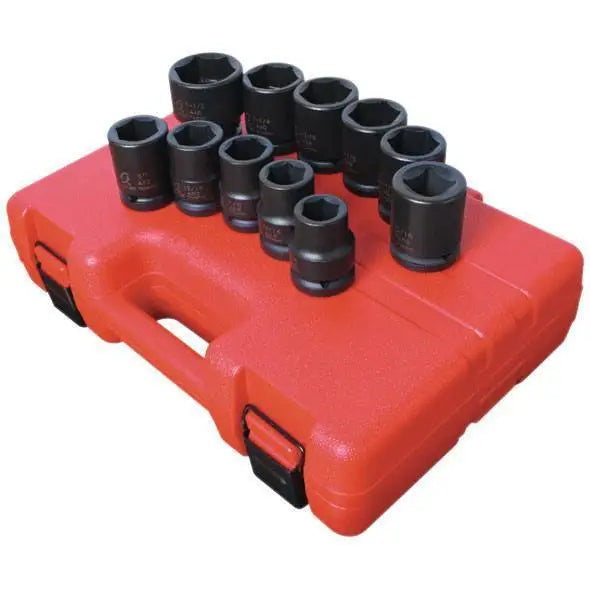 Sunex 3/4 in Dr. 11 Pc. SAE Truck Service Impact Socket Set